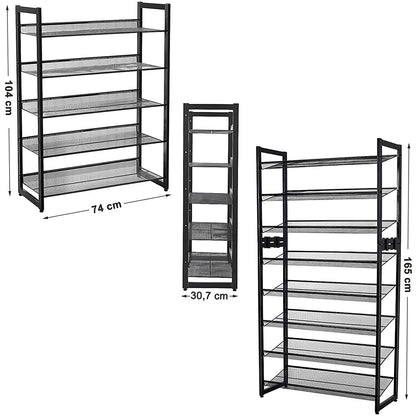 Nancy's Stapelbaar Schoenenrek - Voor 20 Paar Schoenen - Schoenenrekken - Schoenenkast