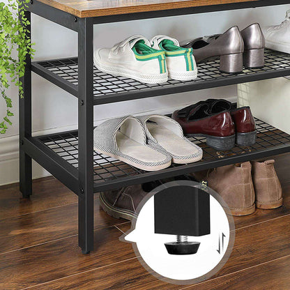 Nancy's Wardrobe rack with coat rack - Shoe rack - Industrial - 97.7 x 40 x 185 cm