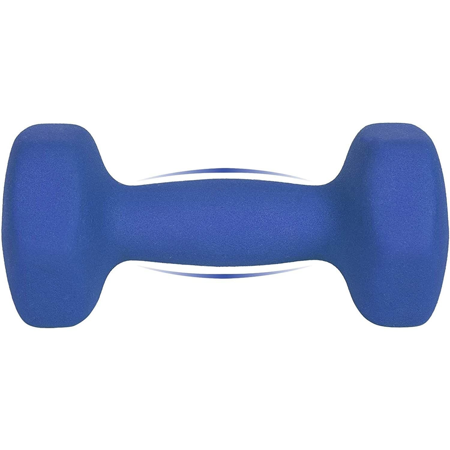 Nancy's Dumbbells Set - Halterset - Gewichten - Set van 2 - Blauw - 2.5 KG per stuk