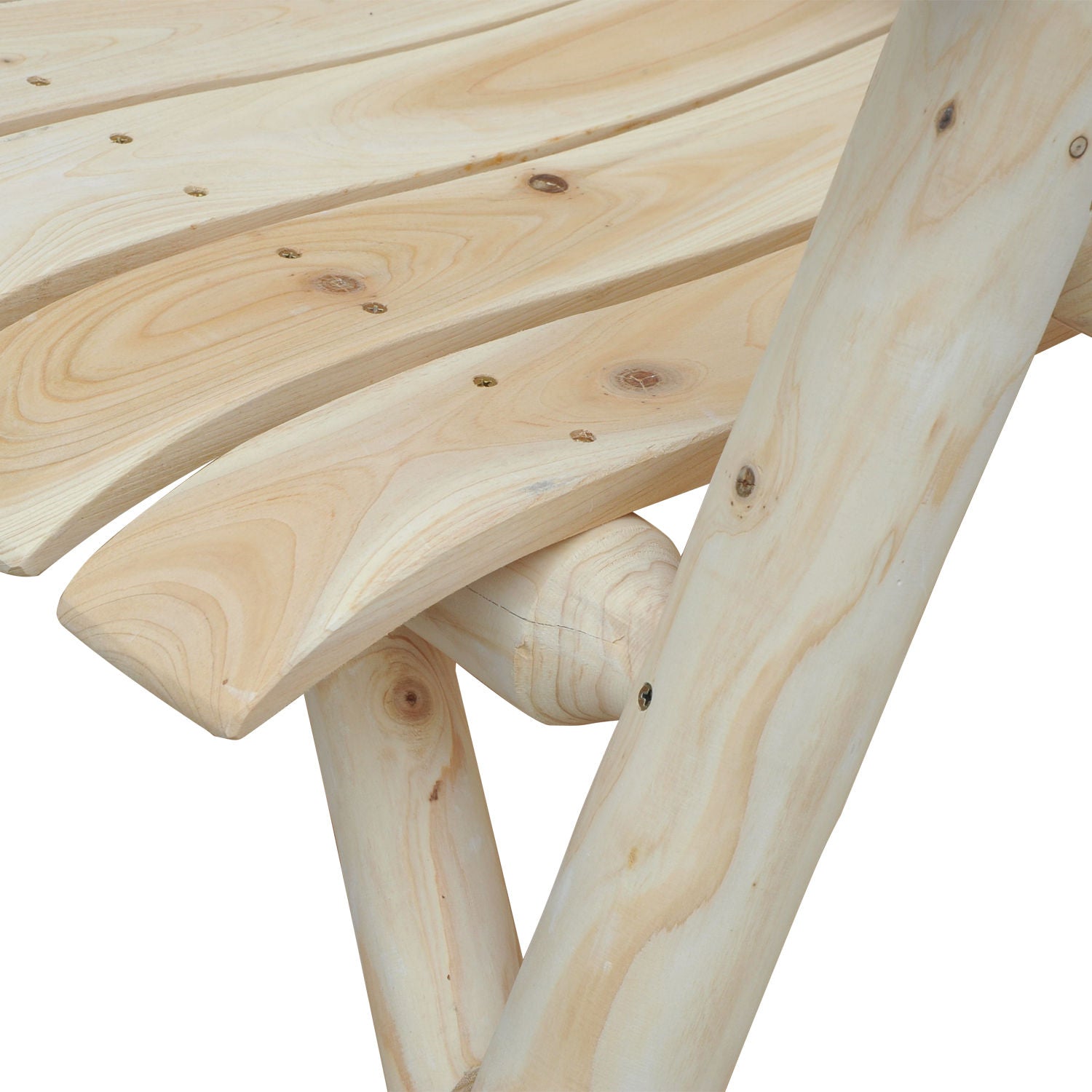 Nancy's Waldorf Tuinstoel - Houten Stoel - Hoge Rugleuning - Dennenhout - Ergonomisch