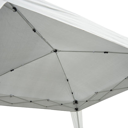 Nancy's Daphne Party Tent - Folding Pavilion - Garden Pavilion - Garden Tent - Popup - White - Steel - Water-repellent - ± 300 x 300 cm