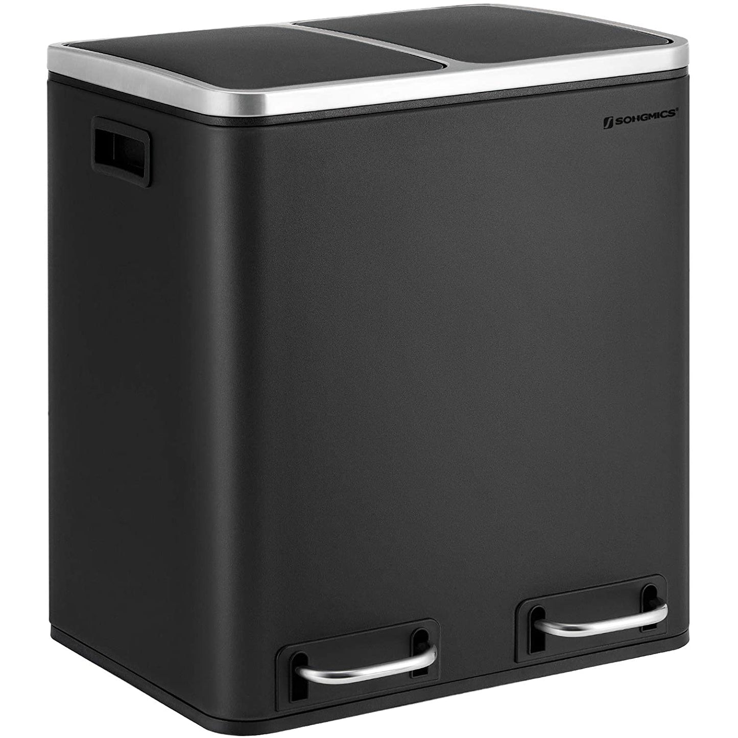 Nancy's Penhascoso Prullenbak - Afvalscheiding - Pedaalemmer - Afvalemmer - Zwart - 30 Liter