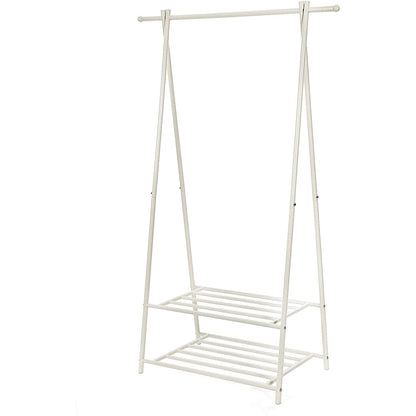 Nancy's Corujas Kledingrek - Garderoberek - Kledingstandaard - Créme - ± 90 x 40 x 155 cm