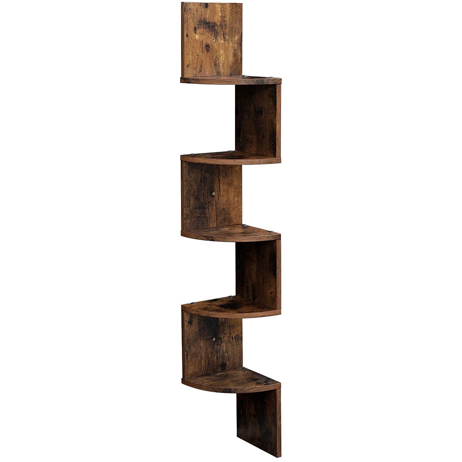 Nancy's Book Rack With 5 Levels - 127.5CM Wall Rack - Industrial Bookcases