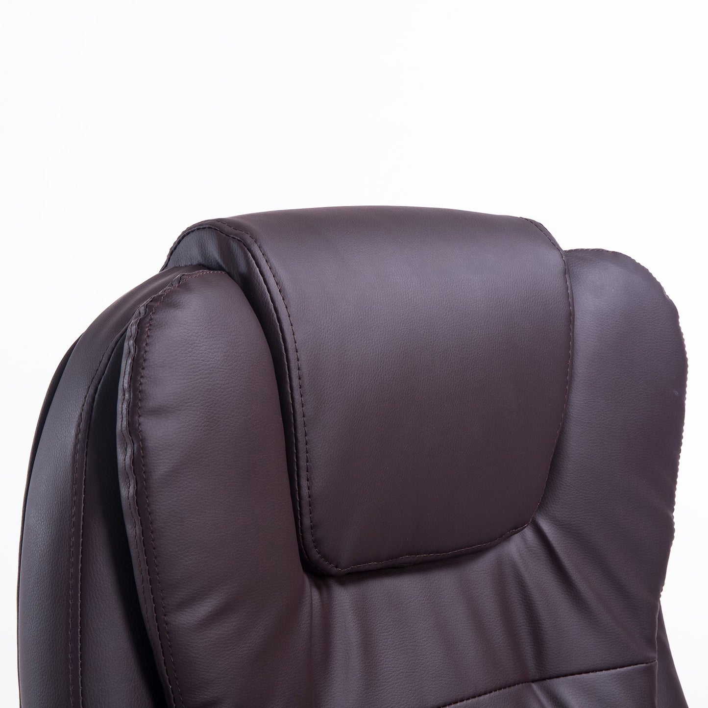Chaise de bureau Nancy's Central City - Fonction massage et chauffage - Marron - 62 x 68 x 111 - 121 cm