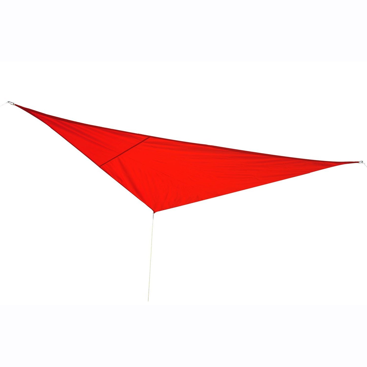 Nancy's Westfield Zonwering - Schaduwdoek - Diverse Afmetingen - Driehoek - Ademend - HDPE - Rood