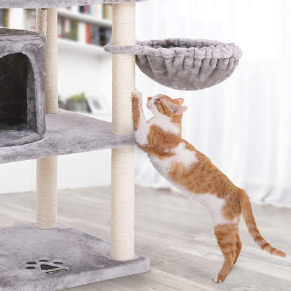 Nancy's Kattenboom XL 152 CM - Luxe Kattenhuis - Krabpaal - Katten