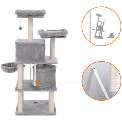 Nancy's Kattenboom XL 152 CM - Luxe Kattenhuis - Krabpaal - Katten