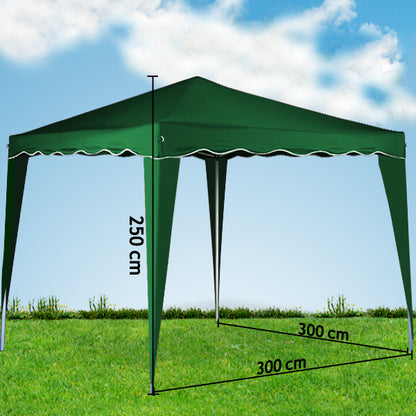 Nancy's Sandston Paviljoen - Tuinpaviljoen - Vouwpaviljoen - Tuintent - Tent - Metalen Frame - 3 x 3 m
