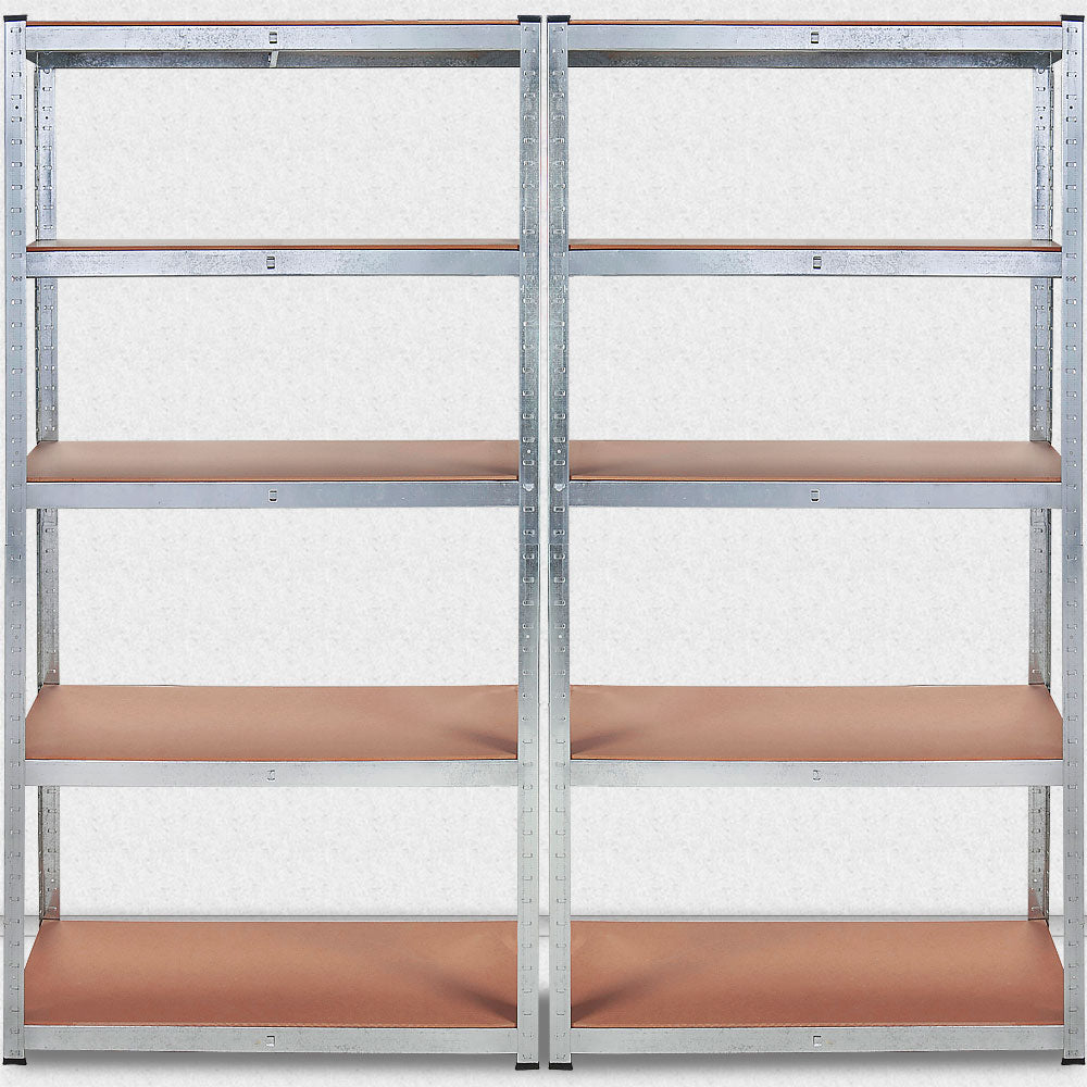 Nancy's Acton_V4 Shelving unit - Storage rack - With Shelf - Galvanized - Shelves - Storage space - 180 x 90 x 40 cm