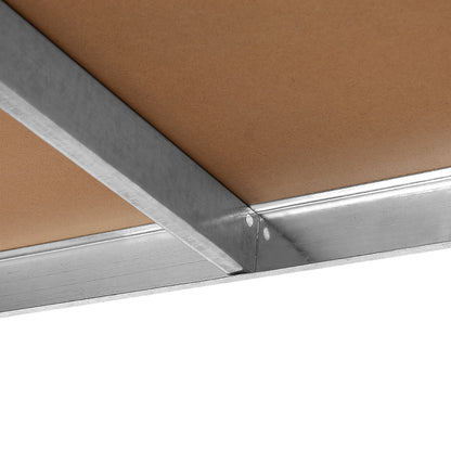 Nancy's Acton_V4 Stellingkast - Opbergrek - Met Legbord - Gegalvaniseerd - Legplanken - Opslagruimte - 180 x 90 x 40 cm