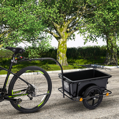 Nancy's Willis Fietskar - Transportaanhangwagen - Aanhanger - Kunststof - 90 liter Bak