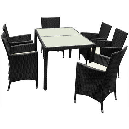 Nancy's Wapato Zitset - Tuin - Terras - Zitgroep - Polyrotan - 13-delig
