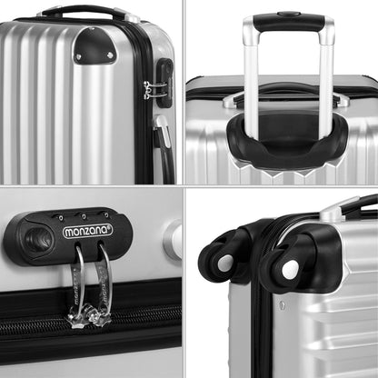 Nancy's Edgerton Reiskofferset - 3-delig - Hardcase - Bagageweegschaal - ABS