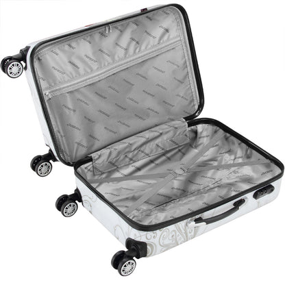 Nancy's Villa Hills Reiskofferset - 3-delig - Hardcase - 360° draaibaar - Polycarbonaat