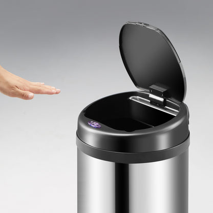 Nancy's Atherton Sensor Prullenbak - Afvalbak - Vuilnisbakken - Afvalverwijdering - RVS - 30 liter