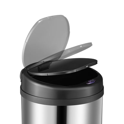 Nancy's Atherton Sensor Prullenbak - Afvalbak - Vuilnisbakken - Afvalverwijdering - RVS - 30 liter