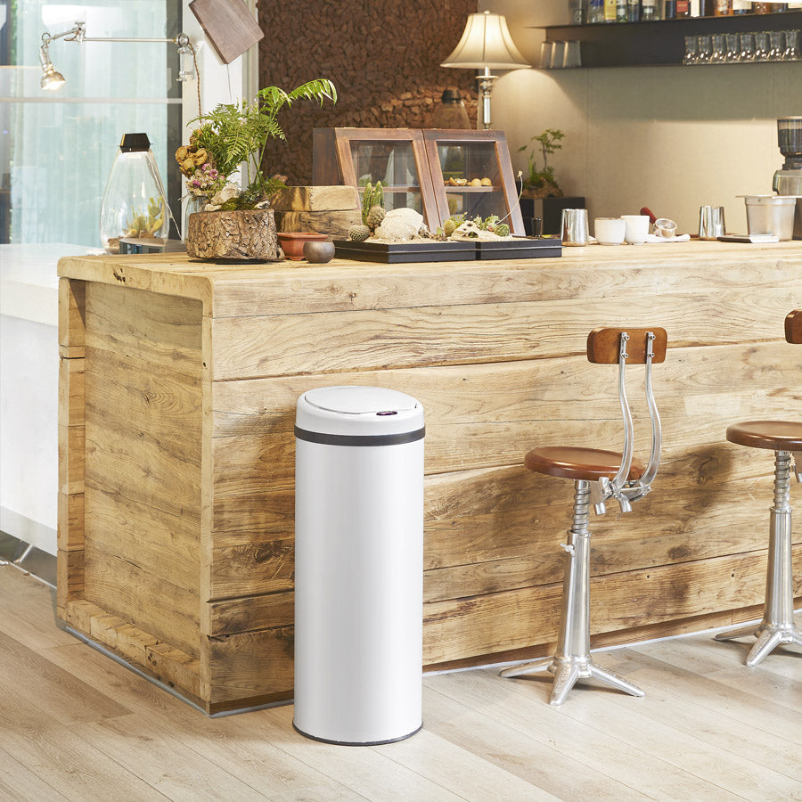 Nancy's Atherton Sensor Prullenbak - Afvalbak - Vuilnisbakken - Afvalverwijdering - RVS - 30 liter