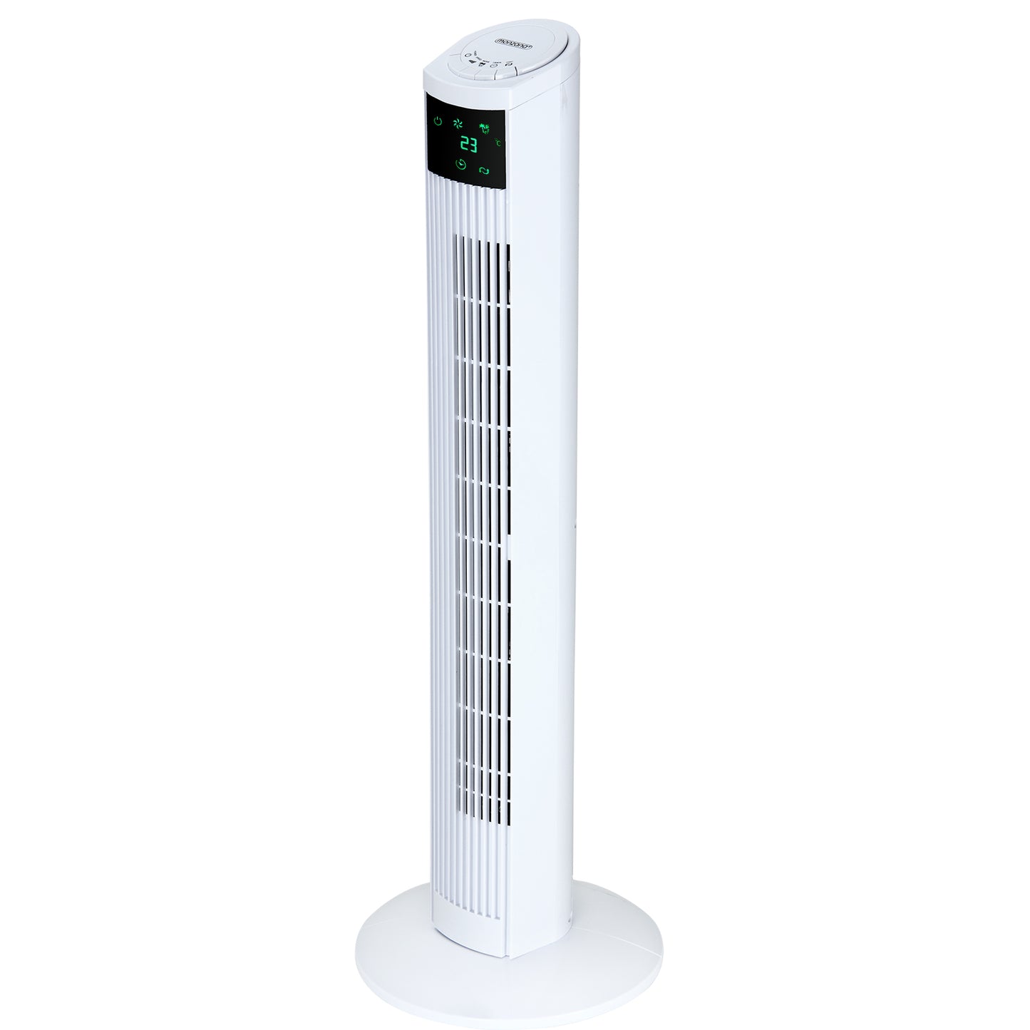 Ventilateur de la tour Nancy's River Park - Ventilateur - Incl. Télécommande - Avec affichage et fonction turbo - Ventilateurs - 32 x 96 x 32 cm