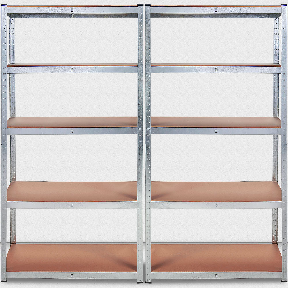Nancy's Acton_V5 Opbergrek - Stellingkast - Met Legbord - Gegalvaniseerd Metaal - Legplanken - Opslagruimte - 170 x 75 x 30 cm
