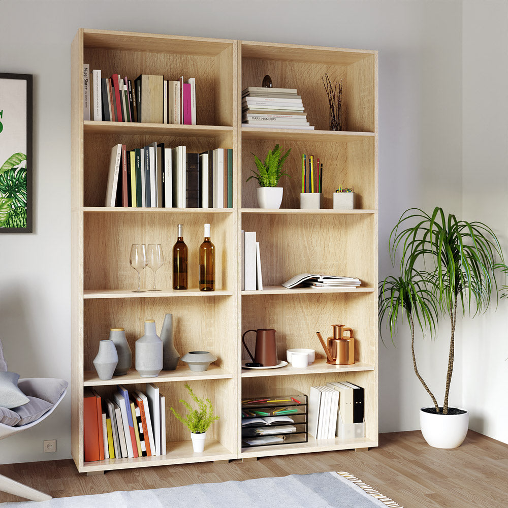 Nancy's Keyport Boekenkast - Wandkast - Opbergkast - Kasten - Modern - 190 x 60 x 31 cm