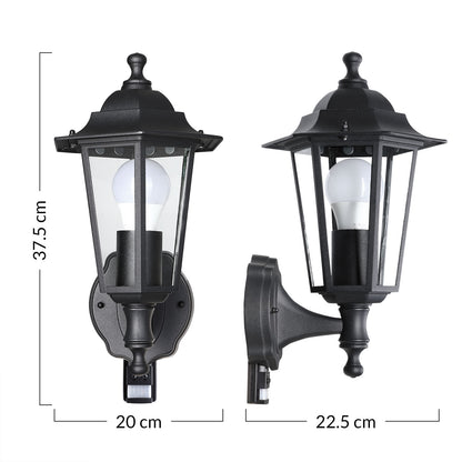 Nancy's Fort Pierce North Wandlamp - Tuinverlichting - Buitenlamp - Wandlampen - Antraciet- 375 x 200 x 225 mm