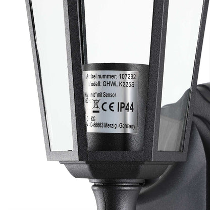 Nancy's Fort Pierce North Wandlamp - Tuinverlichting - Buitenlamp - Wandlampen - Antraciet- 375 x 200 x 225 mm
