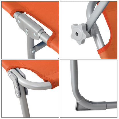 Nancy's Adel Ligstoel - Ligbed - Loungestoel - Tuinstoel - Relaxtoel - Opvouwbaar - Met Zonnekap - 195 x 60 x 30 cm