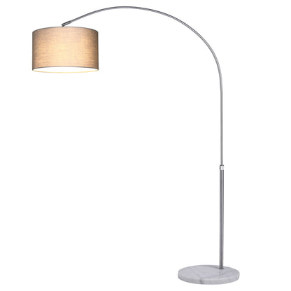 Nancy's Twin Rivers Arc Lamp - Floor Lamp - Standing Lamp - Marble Base - Design