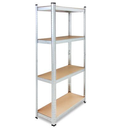 Nancy's Acton_V2 Stellingkasten - Opbergrekken - Met Legbord - Gegalvaniseerd Metaal - Legplanken - Opslagruimte - Set Van 2 - 160 x 90 x 40 cm