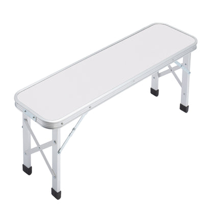 Nancy's Meridianville Campingzitgroep - Tuintafel - Eettafel - Tuinbanken - Opvouwbaar - Opklapbaar - Aluminium - MDF