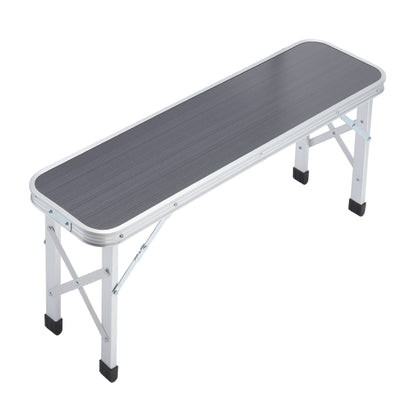 Nancy's Meridianville Campingzitgroep - Tuintafel - Eettafel - Tuinbanken - Opvouwbaar - Opklapbaar - Aluminium - MDF