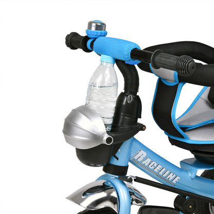 Nancy's Alta Sierra Kinderdriewieler - Kinderwagen - Driewieler - Multifunctioneel - Opvouwbare Zonnekap - Modern - Blauw