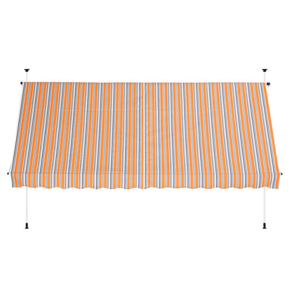 Nancy's Old Forge Luifel - Zonnekap - Staal/Polyester - Zonwering - Handslinger - 180 x 400 cm