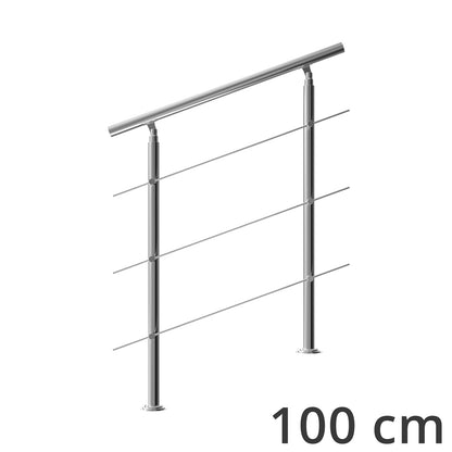 Nancy's Archbald Staircase Railing - Railing - Handrail - Stainless Steel - 100 cm