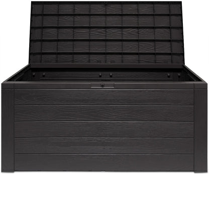 Nancy's Kiel Tuinmeubilair - Opbergbox - Ondersteuningsdoos - 300 L - 120 x 46 x 57 cm