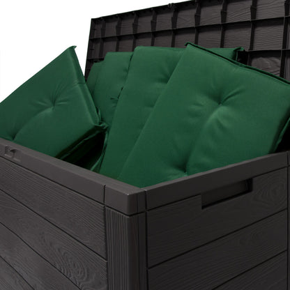 Nancy's Kiel Tuinmeubilair - Opbergbox - Ondersteuningsdoos - 300 L - 120 x 46 x 57 cm