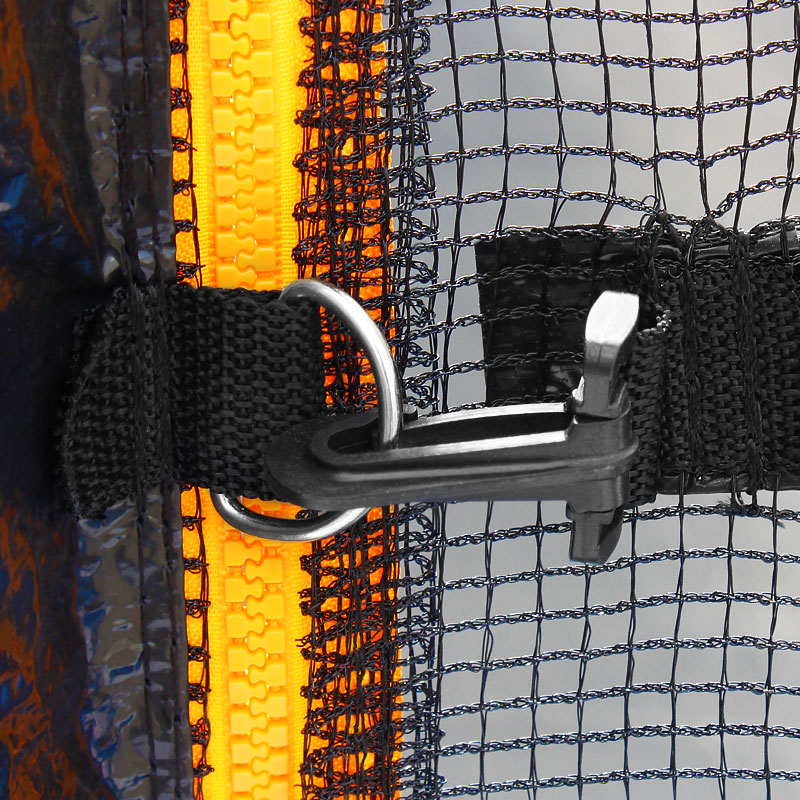 Nancy's Brook Highland Safety Net - Trampoline - Tear-resistant - Zipper - Safe - Ø 366 cm