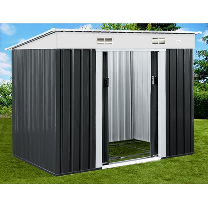 Nancy's Delafield Gereedschapsschuur - Tuinhuis - Metaal - 196 x 122 x 182 cm