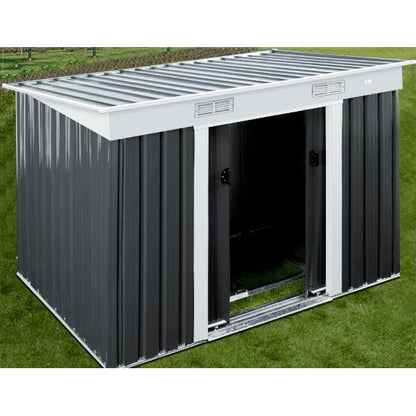 Nancy's Delafield Gereedschapsschuur - Tuinhuis - Metaal - 196 x 122 x 182 cm