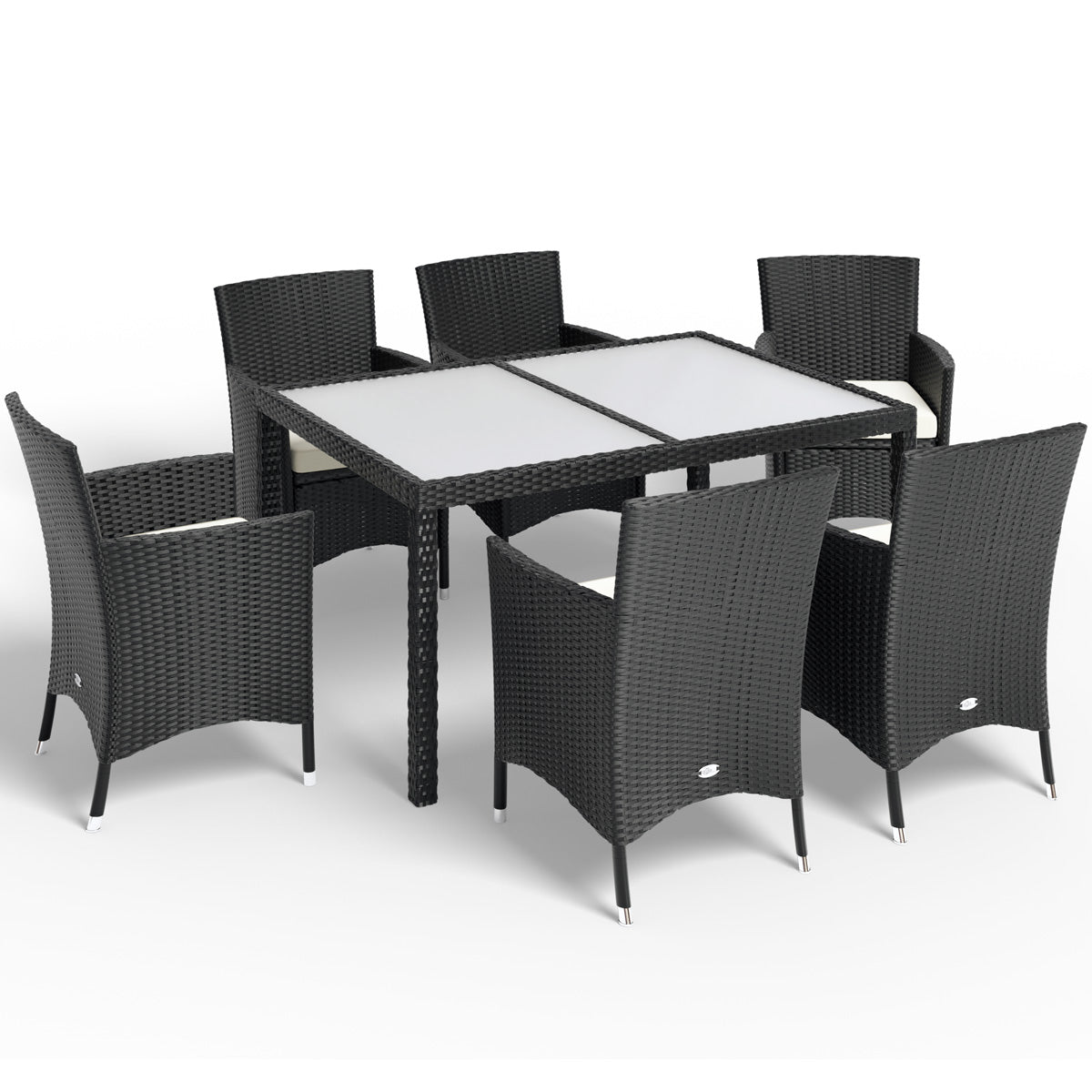 Nancy's Wapato Zitset - Tuin - Terras - Zitgroep - Polyrotan - 13-delig