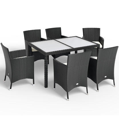 Nancy's Wapato Zitset - Tuin - Terras - Zitgroep - Polyrotan - 13-delig