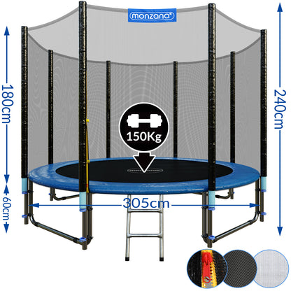 Nancy's Scappoose Trampoline - Met Veiligheidsnet - Buiten - Buitenspeelgoed - Ø 305 cm