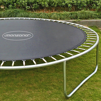 Trampoline Etowah de Nancy - Avec filet de sécurité - Extérieur - Jouets d'extérieur - Ø 427 cm