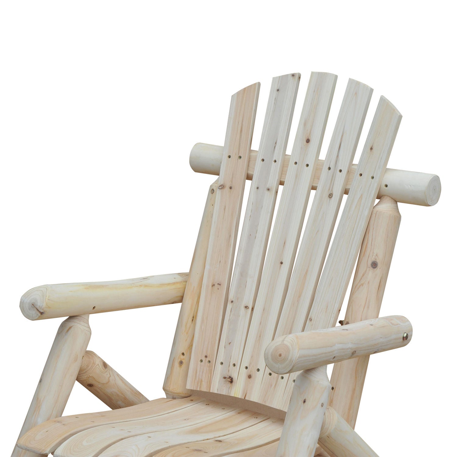 Nancy's Waldorf Tuinstoel - Houten Stoel - Hoge Rugleuning - Dennenhout - Ergonomisch