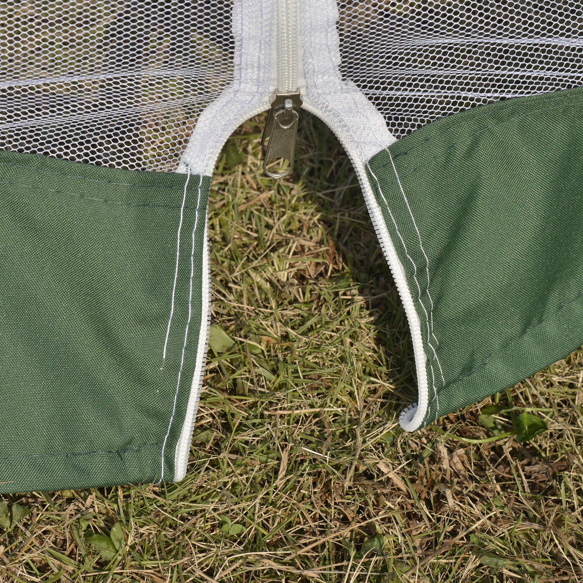 Nancy's Mount Vernon Tuinpaviljoen - Partytent - Met Klamboe - Polyester - Groen - 300 x 300 cm