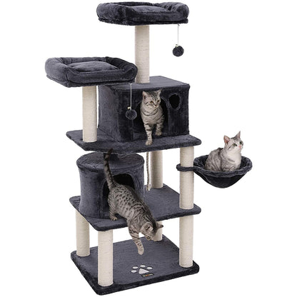 Nancy's Kattenboom XL 152 CM - Luxe Kattenhuis - Krabpaal - Katten - Kat