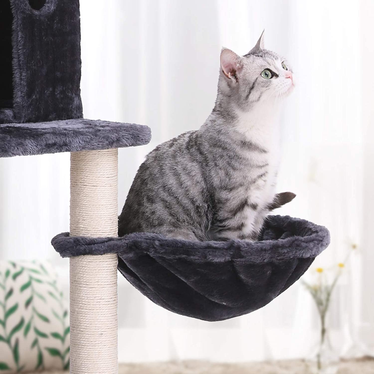 Nancy's Kattenboom XL 152 CM - Luxe Kattenhuis - Krabpaal - Katten - Kat