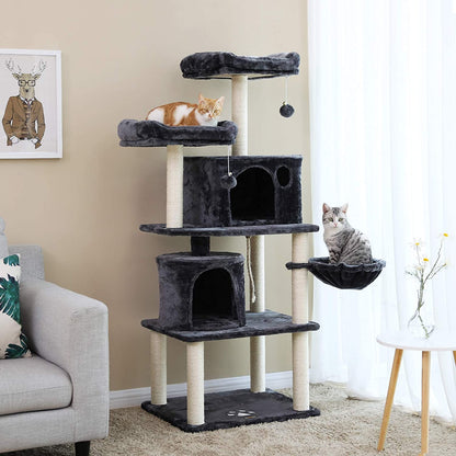 Nancy's Kattenboom XL 152 CM - Luxe Kattenhuis - Krabpaal - Katten - Kat