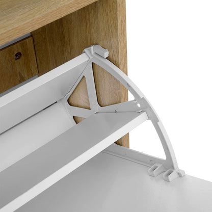 Nancy's Schoenenkast Met 2 Kleppen - Kast Voor 10 Paar Schoenen - Schoenenkasten